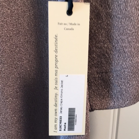 Iris Setlakwe Kimono style long duster NWT made in Canada 🇨🇦 - Picture 7 of 9